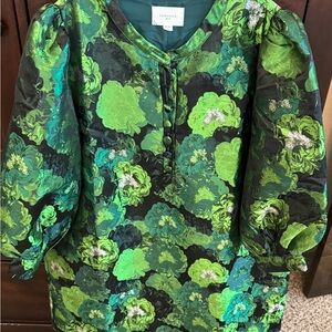 Pomander Place (Tuckernuck) Green Floral Dress